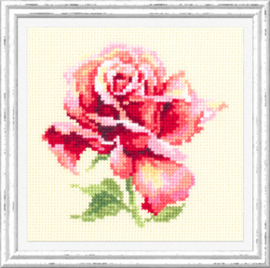 Borduurpakket (m) Beautiful Rose - Chudo Igla    ci-150-001