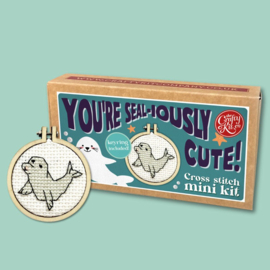Borduurpakket Matchbox - You're Seal-iously cute! - ckc-mb-085