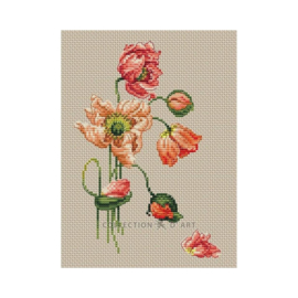 Borduurpakket Poppy - Collection d'Art      cda-bc8111