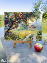 Borduurpakket The Old Apple Tree - Merejka      mer-k255