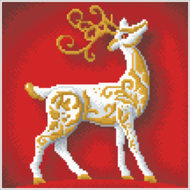 Diamond Art Reindeer - Leisure Arts    la-dax-51141