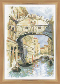 Borduurpakket Venice. Bridge of Sighs - RIOLIS    ri-1552