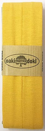 Oaki Doki Tricot de Luxe  / Jersey Biaisband / Geel 711