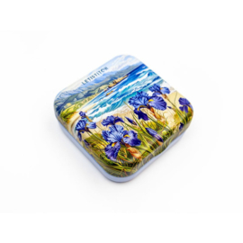 Blue Harmony Metallic Box - Leti Stitch     leti-25647