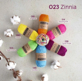 Scheepjes Catona Chroma - 023 Zinnia - Meerkleurig Katoengaren