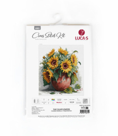 Borduurpakket The Sunflowers - Luca-S    ls-b7021