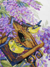 Borduurpakket Wisteria - Merejka    mer-k137