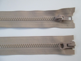 YKK Bloktand 6mm - dubbel deelbaar  /  573 beige  /  lengte 50 t/m 75 cm