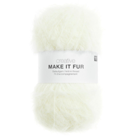Rico Design Make it Fur 001 - Wit