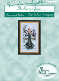 Materiaalpakket The Raven Queen - The Stitch Company  tsc-mds139