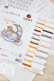 Borduurpakket Good Night - Luca-S    ls-b1192