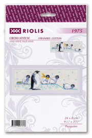 Borduurpakket Penguins - RIOLIS  ri-1975
