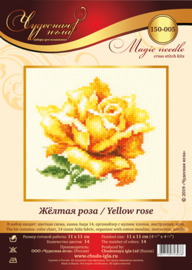 Borduurpakket Yellow Rose - Chudo Igla    ci-150-005