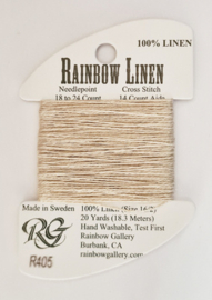 Rainbow Linen - Pale Taupe - Rainbow Gallery    rg-r405