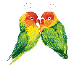 Diamond Dotz Love Birds - Needleart World    nw-dd05-075