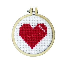 Borduurpakket Matchbox Be My Valentine - ckc-mb-004