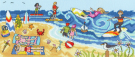 Borduurpakket Julia Rigby - Seaside Fun - Bothy Threads    bt-xjr42