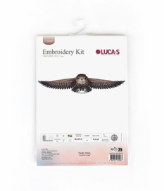 Borduurpakket The Owl - Luca-S     ls-cd005