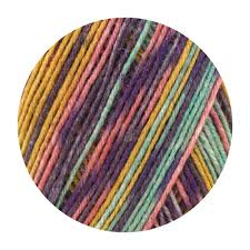 Opal Laubgeflüster 4-draads    11253 / blauw