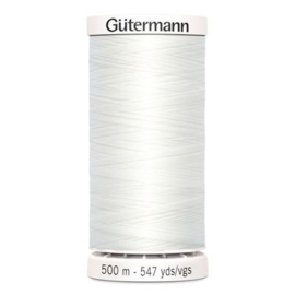 Gütermann /  500 meter / 800 / Wit