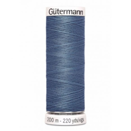 Gutermann alles naaigaren Demin Blauw 076     /    76