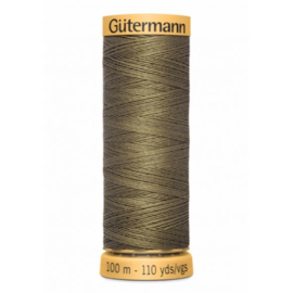 Natuurzuivere katoen 100 meter C Ne 50 / groen bruin 825