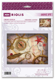 Borduurpakket Treasure Hunting - RIOLIS   ri-pt0095