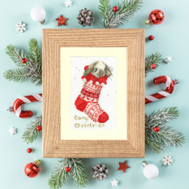Borduurpakket Hannah Dale - Cosy Christmas - Bothy Threads   bt-xmas57