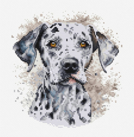Borduurpakket The Dalmatian - Luca-S     ls-bc208