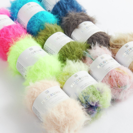 Ricorumi Furry Furry - 25g - 175m - neon roze 014