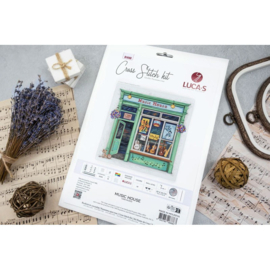 Borduurpakket Music House - Luca-S     ls-b1440