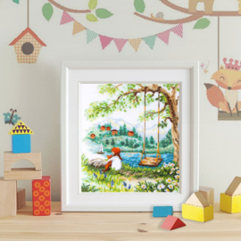 Borduurpakket Carefree Days - Magic Needle     ci-070-042