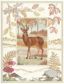 Borduurpakket Wildlife - Deer - Bothy Threads     bt-dwwil02
