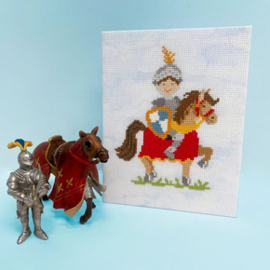Borduurpakket Little Stitchers Jump - The Knight's Tale - Bothy Threads    bt-jump03