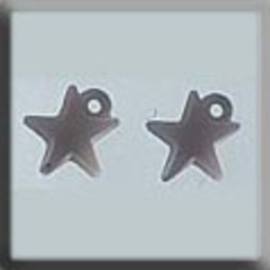 Glass Treasures Very Small Domed Star-Matte Rosa - Mill Hill  mh-12046