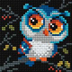 Diamond Mosaic Owl - RIOLIS    ri-am0017