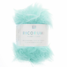 Ricorumi Furry Furry - 25g - 175m - licht blauw / turkioos 005