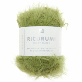Ricorumi Furry Furry - 25g - 175m - olijf groen 018