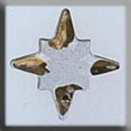 Glass Treasures Crystal Star-Gold Tipped - Mill Hill   mh-12108
