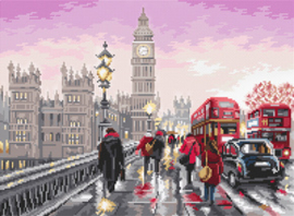 Borduurpakket Westminster Bridge - Leti Stitch   leti-l8040