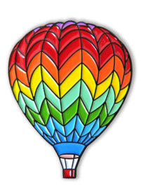 Needle Minder Air Balloon - Leti Stitch  leti-14335