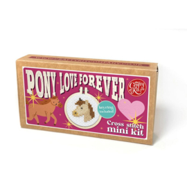 Borduurpakket Matchbox Pony Love Forever - ckc-mb-189