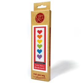 Borduurpakket Bookmark - Love Story - ckc-bm-010