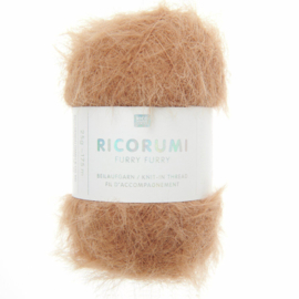 Ricorumi Furry Furry - 25g - 175m - donker beige / karamel 008