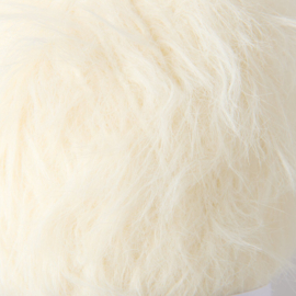 Rico Creative bont Fur  - 100g - 130m - 001 - Creme
