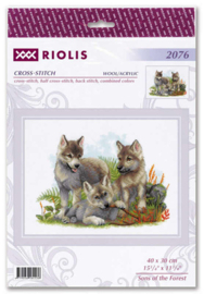 Borduurpakket Sons of the Forest - RIOLIS  ri-2076