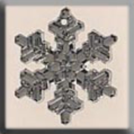 Glass Treasures Large Snowflake-Crystal Bright - Mill Hill mh-12039