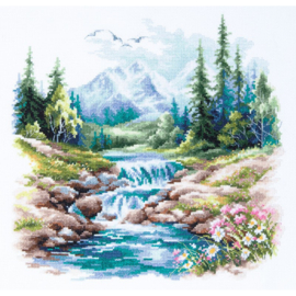 Borduurpakket Life Flows - Magic Needle     ci-070-043
