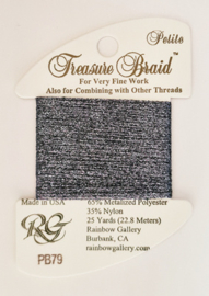 Petite Treasure Braid - Purple Twilight - Rainbow Gallery    rg-pb79