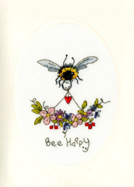 Borduurpakket Eleanor Teasdale - Bee Happy - Bothy Threads  bt-xgc25